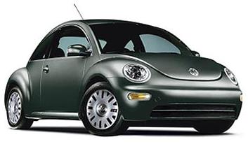 Platinum Grey Volkswagen Beetle