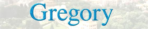 Image result for The Name Gregory